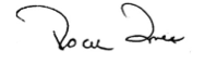 Signature of Rock Jones, President, Ohio Wesleyan University